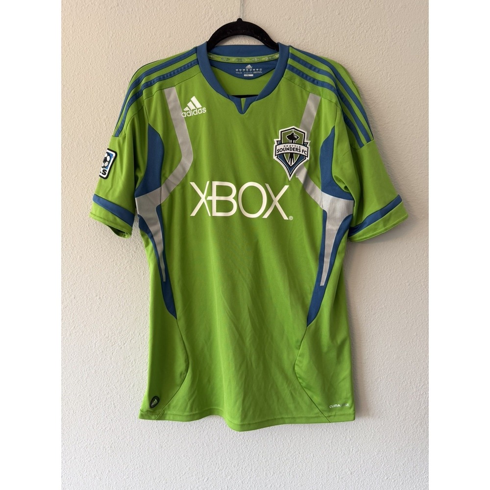 Authentic Adidas Men's Seattle Sounders 2008-2010 Home Soccer Jersey Size: M #3